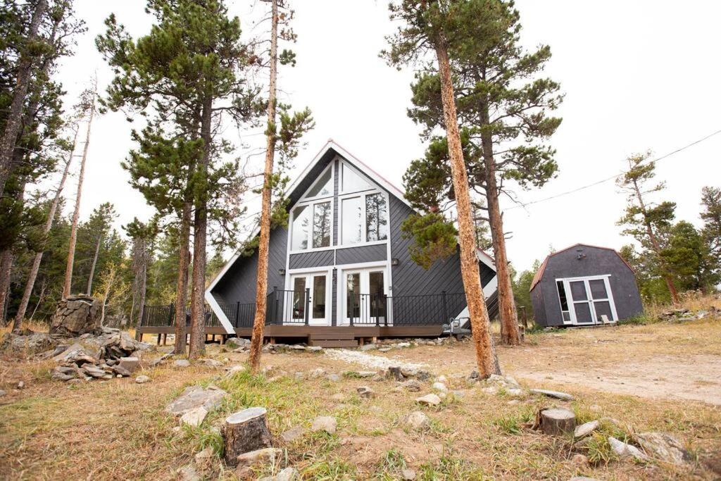 Little Gem Lodge Unique Mtn A-Frame W Hot Tub Black Hawk Eksteriør billede