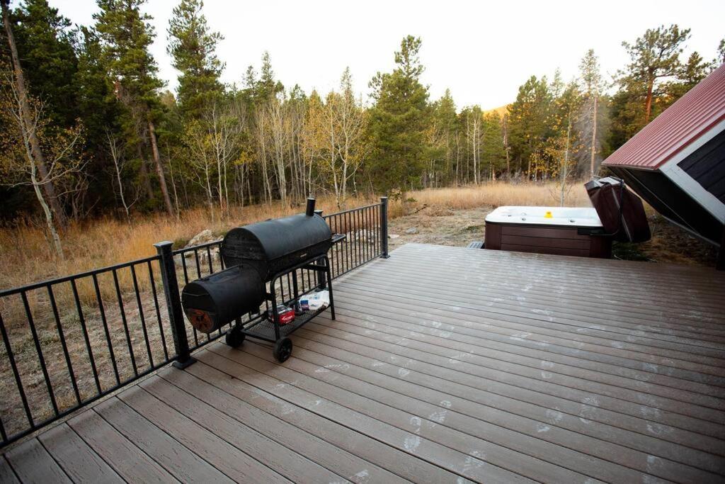 Little Gem Lodge Unique Mtn A-Frame W Hot Tub Black Hawk Eksteriør billede